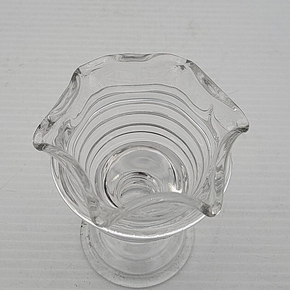 PartyLite Sundae Pillar clear‎ Candle Holder - Picture 3 of 5